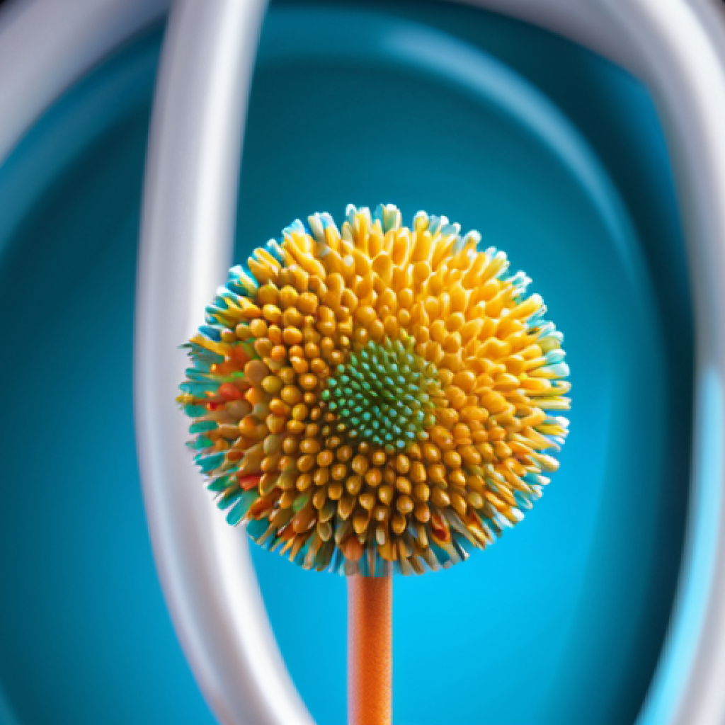 정밀 의학의 질 향상을 위한 지표 설정 - Image Prompt 1: Precision Diagnosis at the Molecular Level**